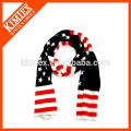 2015 Горячие продажи красочные мужчины полосатые трикотажные акриловые шарф